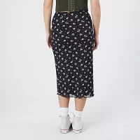 Forever 21 Womens Mid Rise Midi A-Line Skirt-Juniors