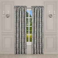 Queen Street Sondra Rod Pocket Energy Saving Light-Filtering Set of 2 Curtain Panel