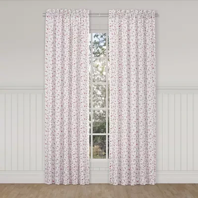 Queen Street Bungalow Energy Saving Light-Filtering Rod Pocket Set of 2 Curtain Panel