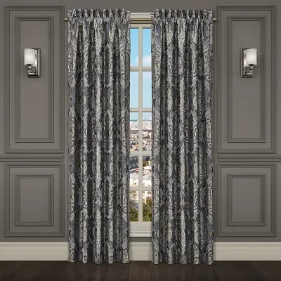 Queen Street Ashley Energy Saving Light-Filtering Rod Pocket Set of 2 Curtain Panel