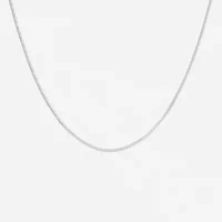 Silver Reflections Womens Pure Silver Over Brass 20 Inch Snake Chain Necklace