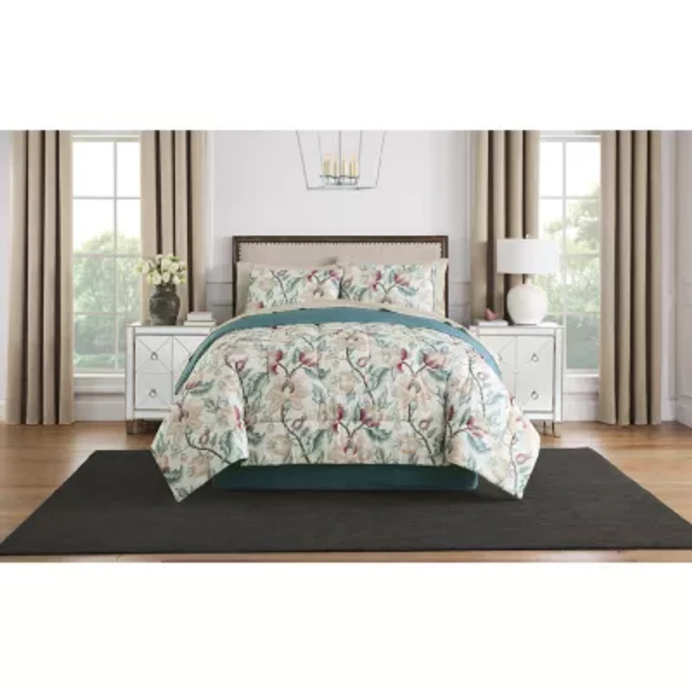 Broadhaven Warrington 8-pc. Reversible Complete Bedding Set with Sheets