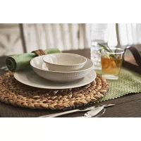 Home Expressions Caroline 30-pc. Stoneware Dinnerware Set