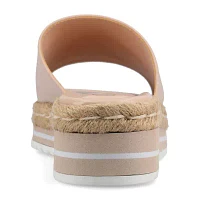 Journee Collection Womens Rosey Wedge Sandals