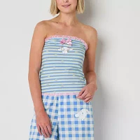 Cinnamaroll Lace Trimmed Womens Hello Kitty Tube Top Juniors
