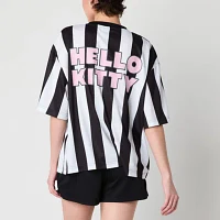 Soccer Jersey Womens V Neck Hello Kitty Juniors