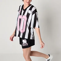 Soccer Jersey Womens V Neck Hello Kitty Juniors