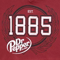 Dr. Pepper Cropped Football Jersey Womens V Neck Juniors