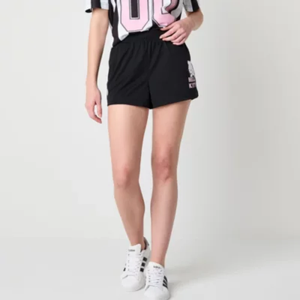 Hello Kitty Womens Mid Rise Soccer Shorts Juniors