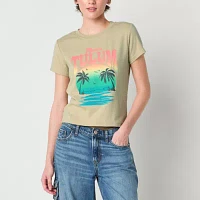 Juniors Tulum Mexico Semi Fit Tee Womens Crew Neck Short Sleeve Graphic T-Shirt