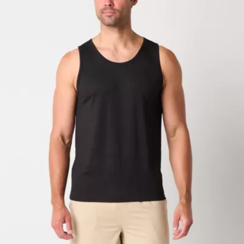 Xersion Mens Round Neck Sleeveless Tank Top