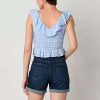 Arizona Juniors Womens Sleeveless Blouse