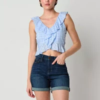 Arizona Juniors Womens Sleeveless Blouse