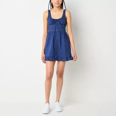 Arizona Womens Sleeveless Fit + Flare Dress Juniors