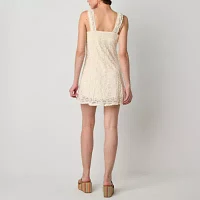 Arizona Womens Sleeveless A-Line Dress Juniors