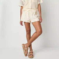 Arizona Womens Pull-On Short Juniors