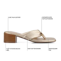 Journee Collection Womens Seelah Heeled Sandals