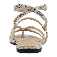 Journee Collection Womens Serissa Flat Sandals