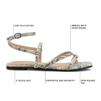 Journee Collection Womens Serissa Flat Sandals
