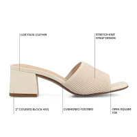 Journee Collection Womens Shilin Heeled Sandals