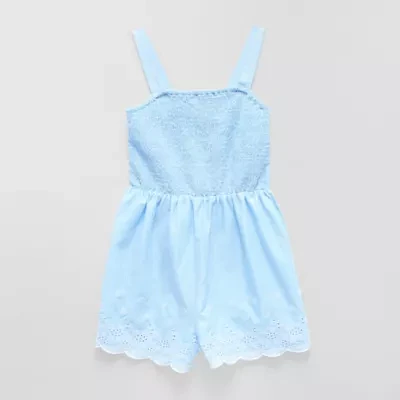Thereabouts Little & Big Girls Sleeveless Romper