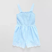 Thereabouts Little & Big Girls Sleeveless Romper