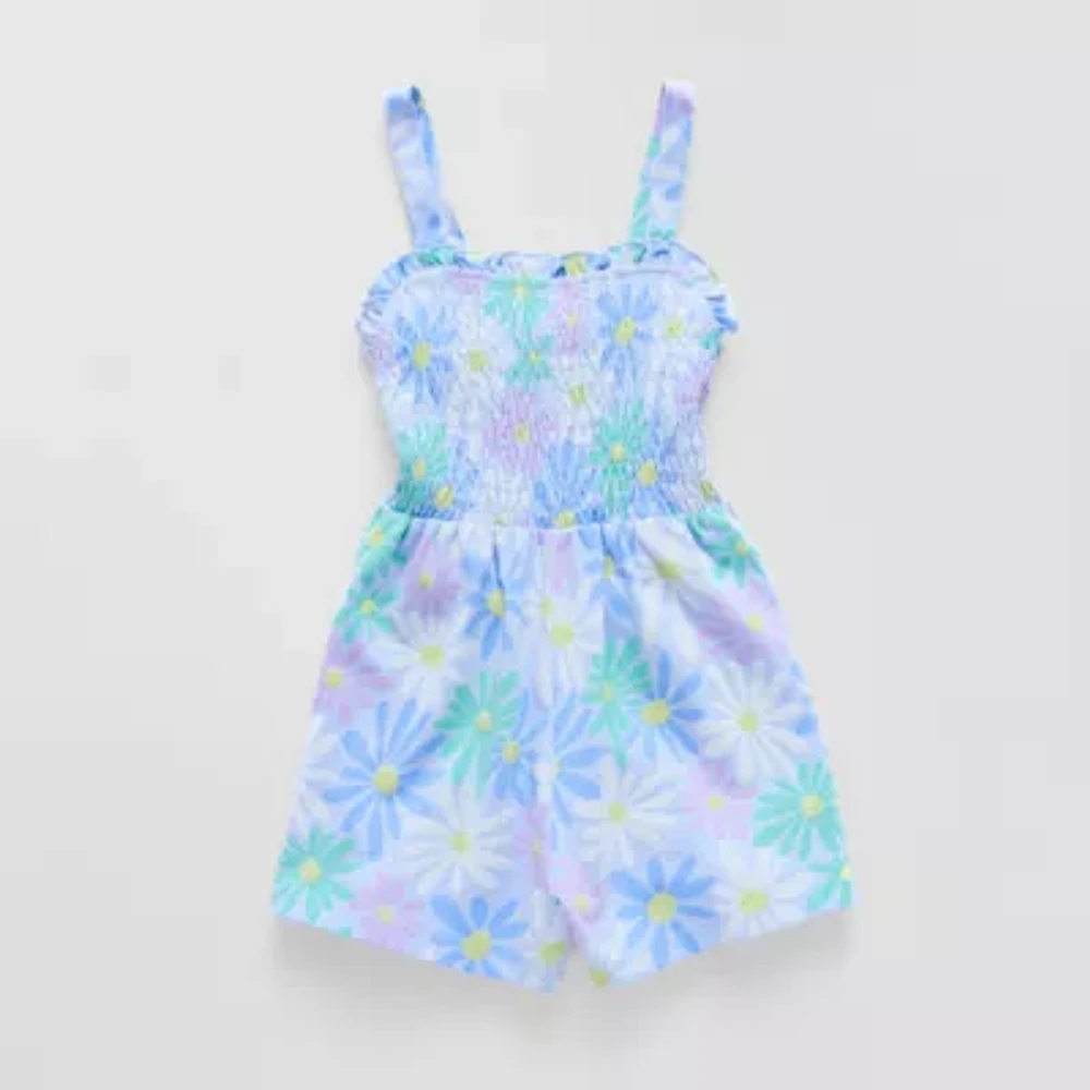 Thereabouts Little Girls Sleeveless Romper
