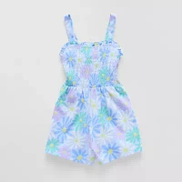 Thereabouts Little Girls Sleeveless Romper