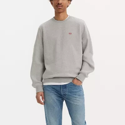 Levi's® Mens Crew Neck Long Sleeve Sweatshirt