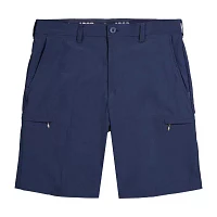 IZOD Swingflex Mens 9 1/2" Stretch Fabric Quick Dry Cargo Short