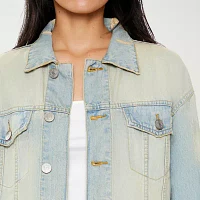 Forever 21 Lightweight Denim Womens Juniors Trucker Jacket