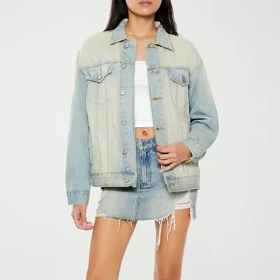 Forever 21 Lightweight Denim Womens Juniors Trucker Jacket