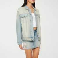 Forever 21 Lightweight Denim Womens Juniors Trucker Jacket