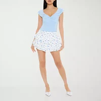 Forever 21 Womens High Rise Flared Skirt-Juniors