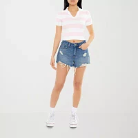Forever 21 Juniors Womens Short Sleeve Polo Shirt