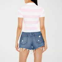 Forever 21 Juniors Womens Short Sleeve Polo Shirt