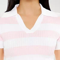 Forever 21 Juniors Womens Short Sleeve Polo Shirt