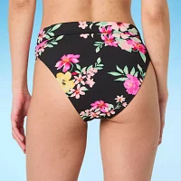 Forever 21 Lined Floral Bikini Swimsuit Bottom Juniors