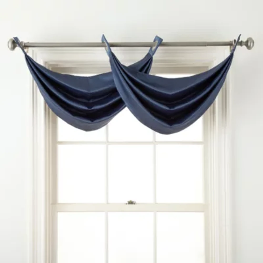 Broadhaven Geneva Waterfall Grommet Top Valances