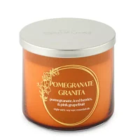 Distant Lands 14oz 3 Wick Pomegranate Granita Solid Scented Jar Candle
