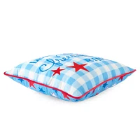 Layerings Let Fredom Ring Square Throw Pillows