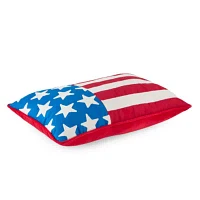 Layerings Flag Oblong Throw Pillows