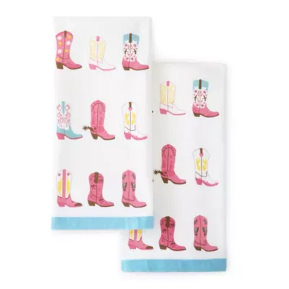 Homewear Texas Boot 2-pc. Kitchen Towel Set