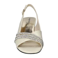 Easy Street Womens Teton Stiletto Heel Pumps