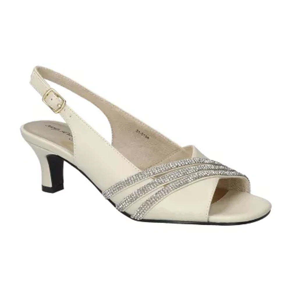 Easy Street Womens Teton Stiletto Heel Pumps