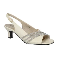 Easy Street Womens Teton Stiletto Heel Pumps