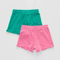 Okie Dokie Toddler & Little Girls 2-pc. Pull-On Short