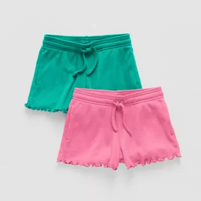 Okie Dokie Toddler & Little Girls 2-pc. Pull-On Short