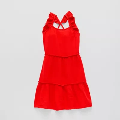 Thereabouts Little & Big Girls Sleeveless A-Line Dress