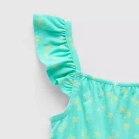 Thereabouts Little Girls Sleeveless Romper
